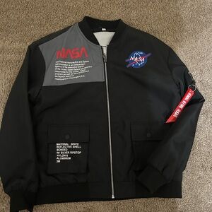Black Bomber Jacket